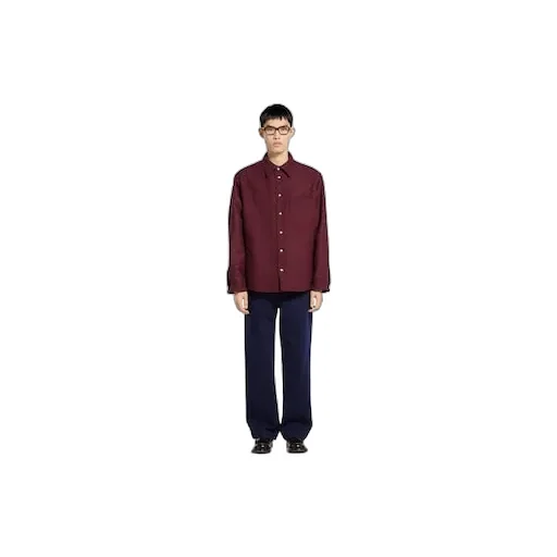 Washed Denim Pant With Embossed Label