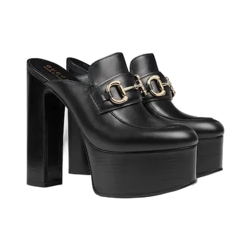 Platform Mule With Horsebit