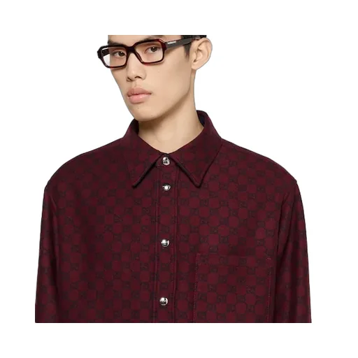 Reversible Denim And Flannel Shirt