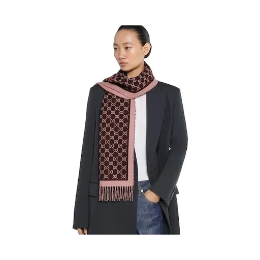 Gg Wool Scarf