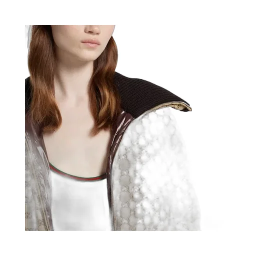Gg Canvas Puffer Jacket