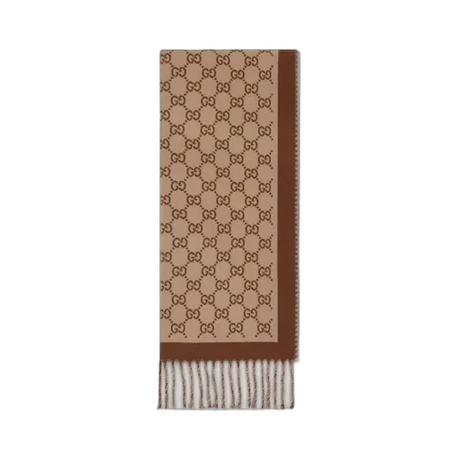 Gg Wool Scarf
