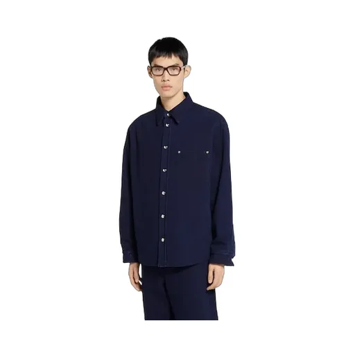 Reversible Denim And Flannel Shirt