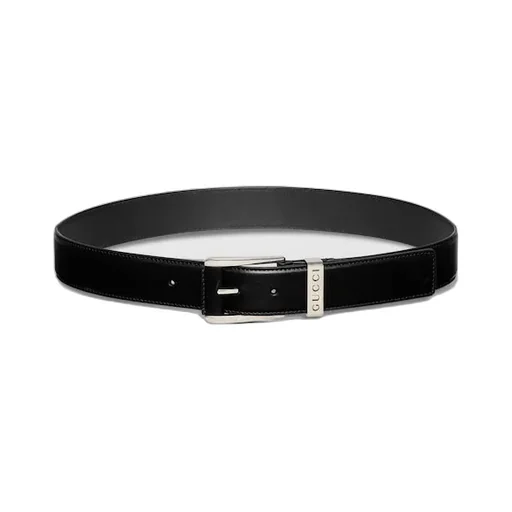 Belt With Squared Buckle