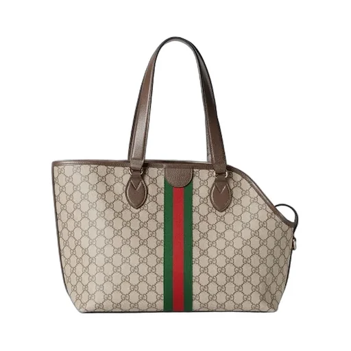 Gg Monogram Small Pet Tote Bag