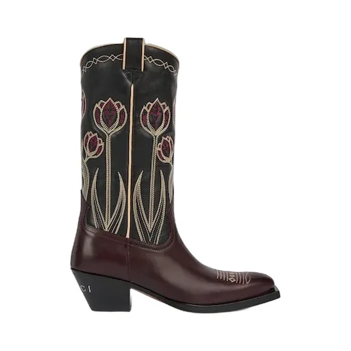 Boot With Embroidery