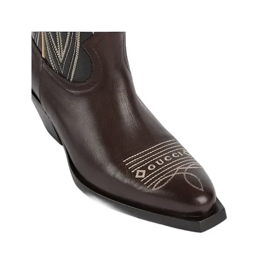 Boot With Embroidery