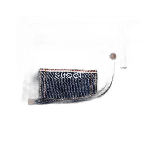 Cotton Selvedge Denim Shorts With Logo