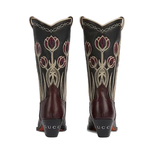 Boot With Embroidery