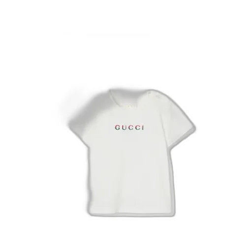 Baby Cotton T-Shirt With Embroidery
