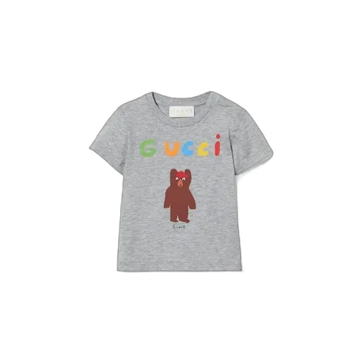 Baby Cotton T-Shirt With Print