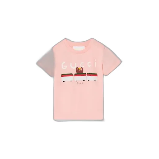 Baby Cotton T-Shirt With Print