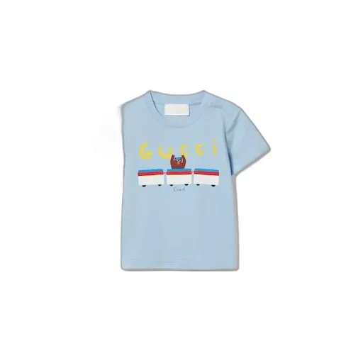 Baby Cotton T-Shirt With Print