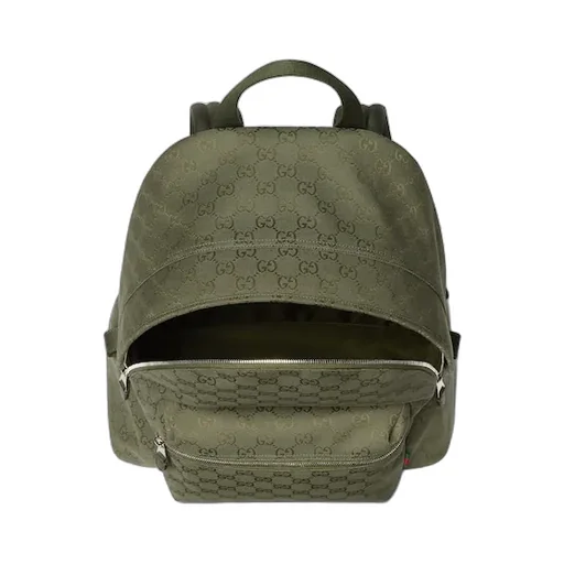 Gg Canvas Medium Backpack