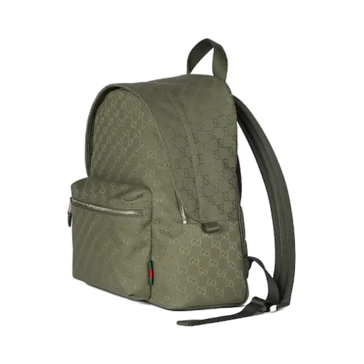 Gg Canvas Medium Backpack