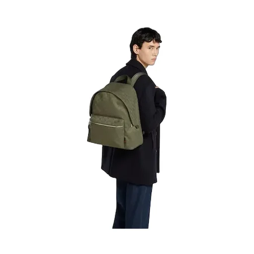 Gg Canvas Medium Backpack