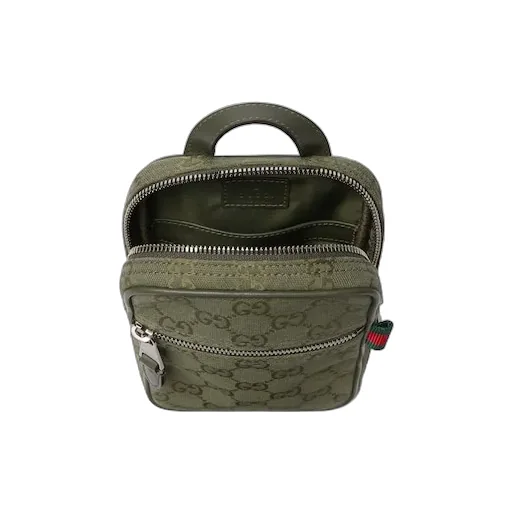 Gg Canvas Mini Slingbag