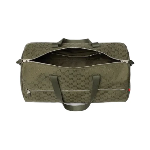 Gg Canvas Large Duffle Bag