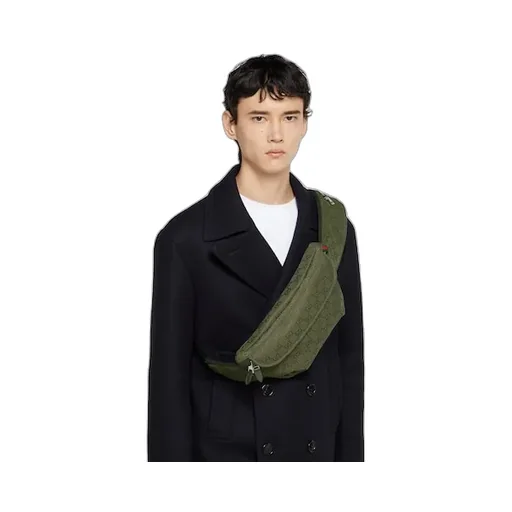 Gg Canvas Large Belt Bag
