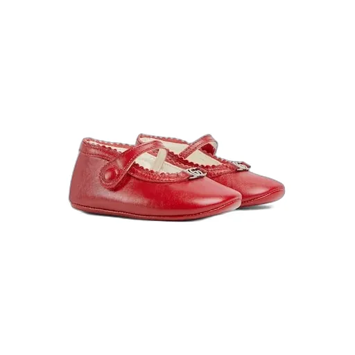 Baby Ballet Flats With Double G