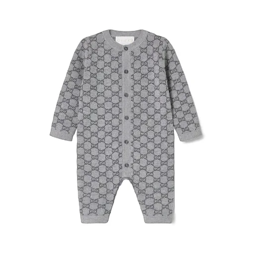 Baby Gg Wool Jacquard One-Piece