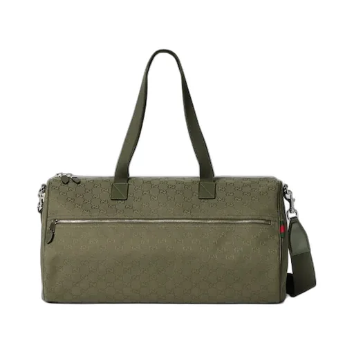 Gg Canvas Large Duffle Bag