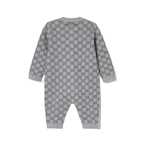 Baby Gg Wool Jacquard One-Piece