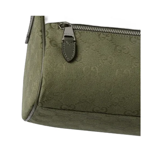 Gg Canvas Small Cylinder Bag