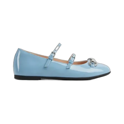 Children's Ballet Flat With Horsebit