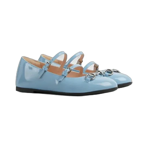 Children's Ballet Flat With Horsebit