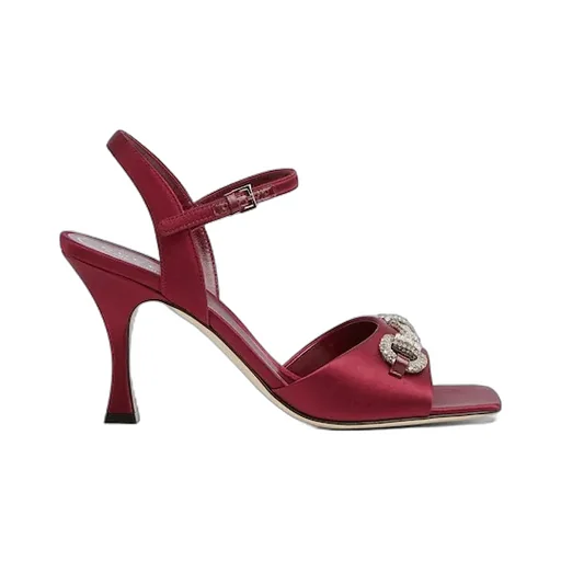 Sandal With Crystal Horsebit
