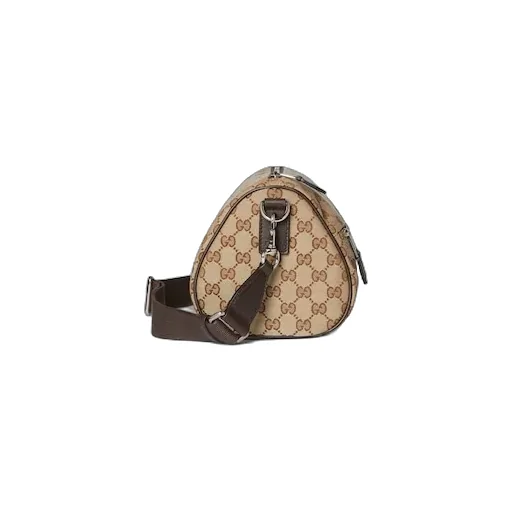Gg Canvas Small Cylinder Bag