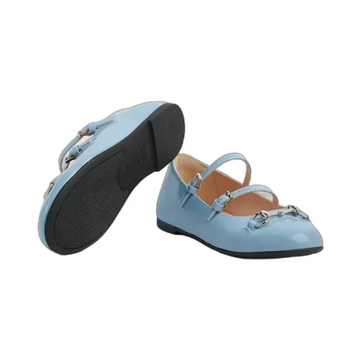 Children's Ballet Flat With Horsebit