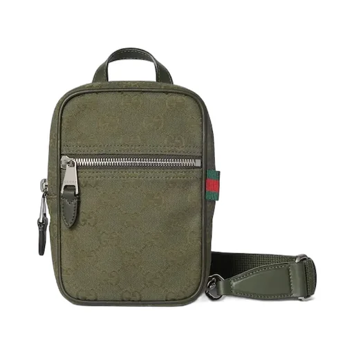Gg Canvas Mini Slingbag