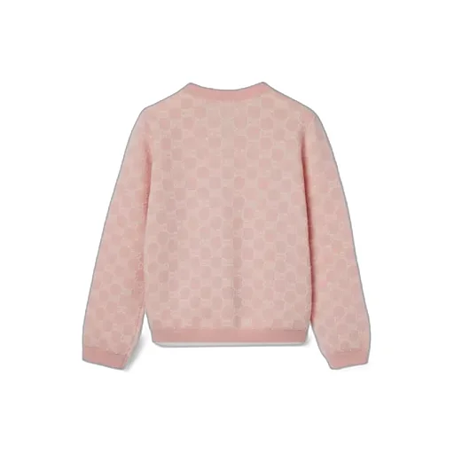 Children's Gg Wool Jacquard Cardigan