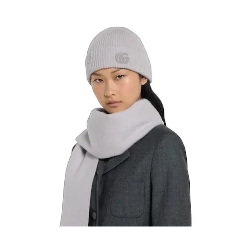 Cashmere Hat With Patch