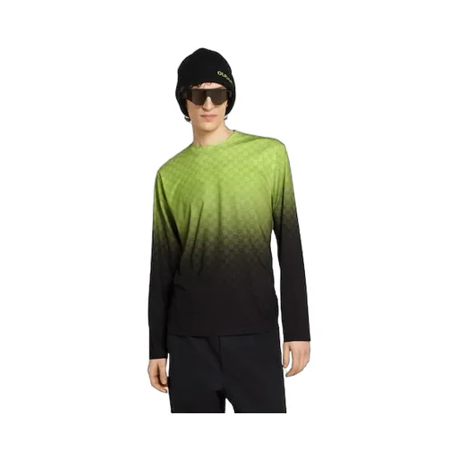 Printed Technical Cotton Jersey T-Shirt