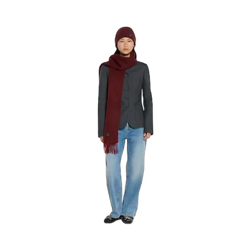 Cashmere Hat With Patch