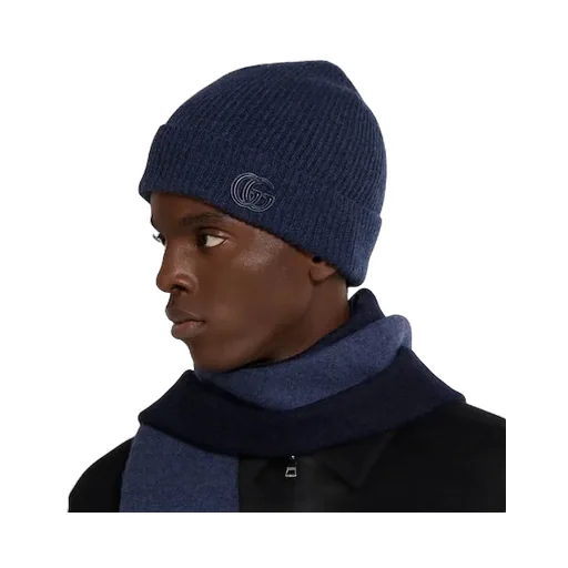 Cashmere Hat With Patch