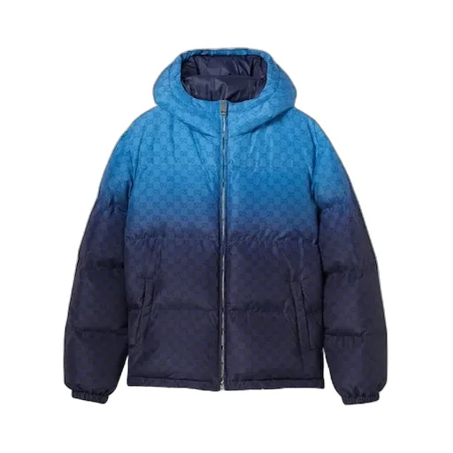 Printed Poplin Tech Zip Jacket