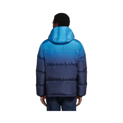 Printed Poplin Tech Zip Jacket