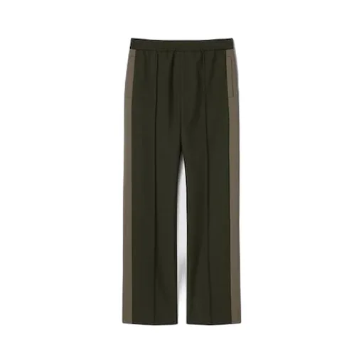 Wool Twill Pant With Logo