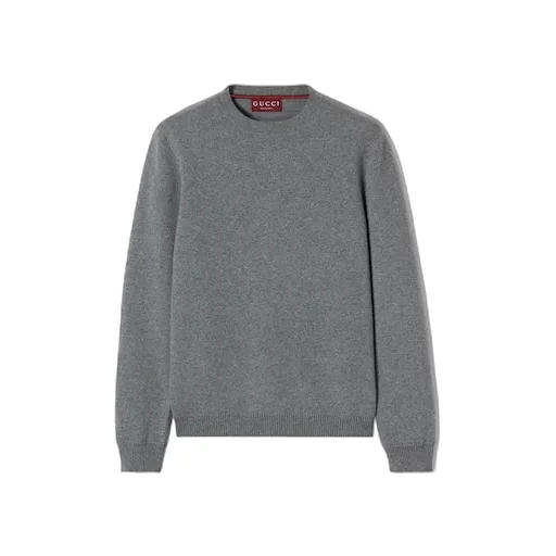Wool Cashmere Knit Double Sweater