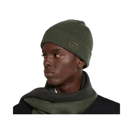 Cashmere Hat With Patch