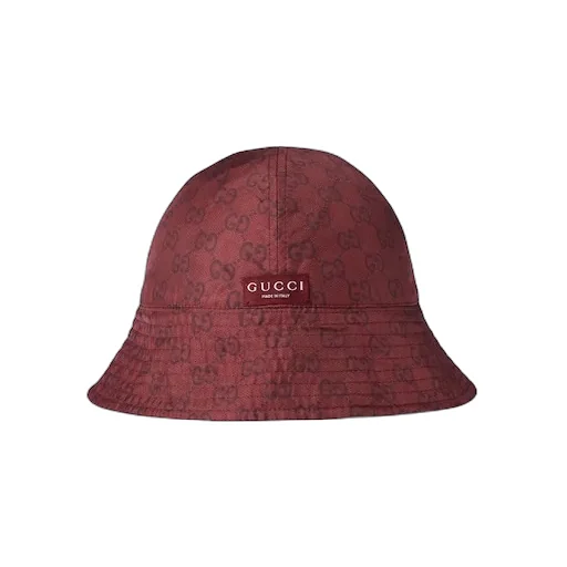 Reversible Printed Silk Bucket Hat