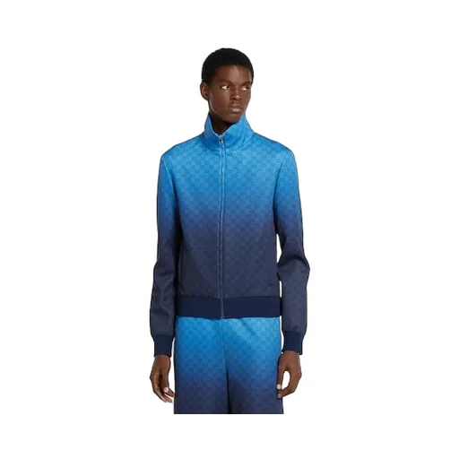 Printed Neoprene Zip Jacket