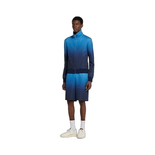 Printed Neoprene Zip Jacket