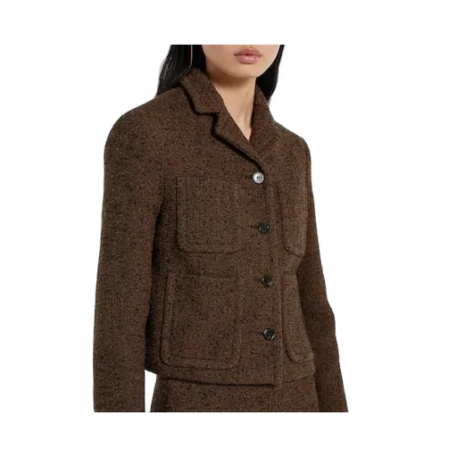 Seeded Wool Jacket