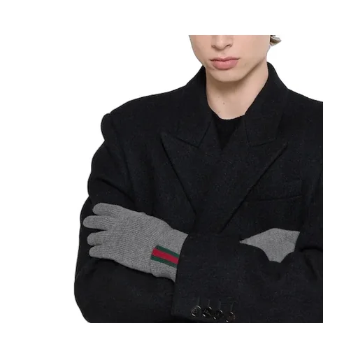 Wool Gloves With Web