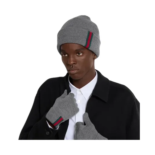Wool Hat With Web
